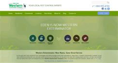 Desktop Screenshot of edenpest.com
